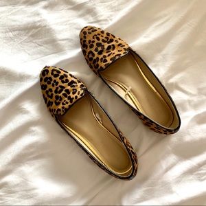Banana Republic leopard flats